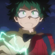 Deku wearing the Full Gauntlet made by Melissa.
